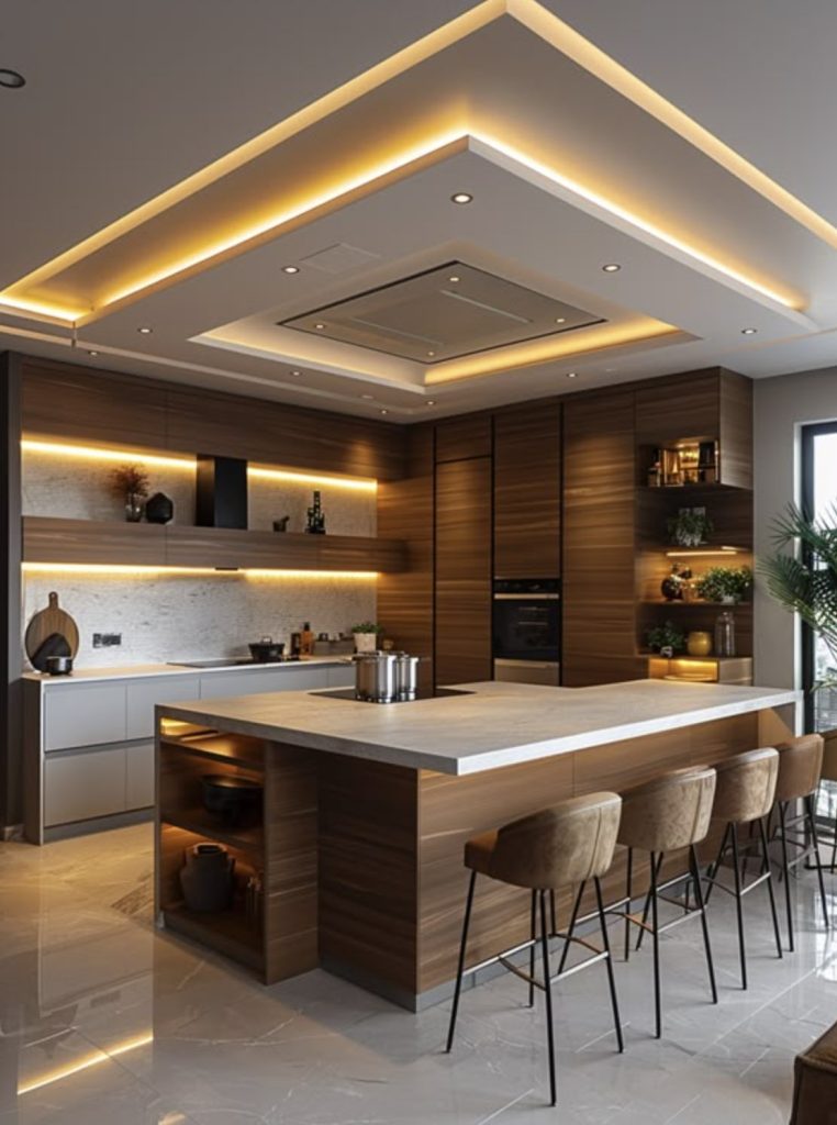 living room light installation